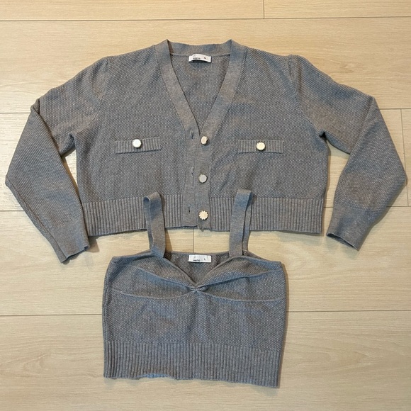 Tank top & cropped cardigan set - Picture 1 of 1